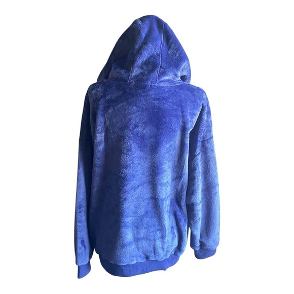NWOT-AMERICLOUD-BLUE PLUSH SWEATSHIRT-SIZE XL - Picture 5 of 5